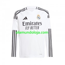 Camisola Real Madrid Homem Equipamento Primeiro 2024-2025 Manga Comprida